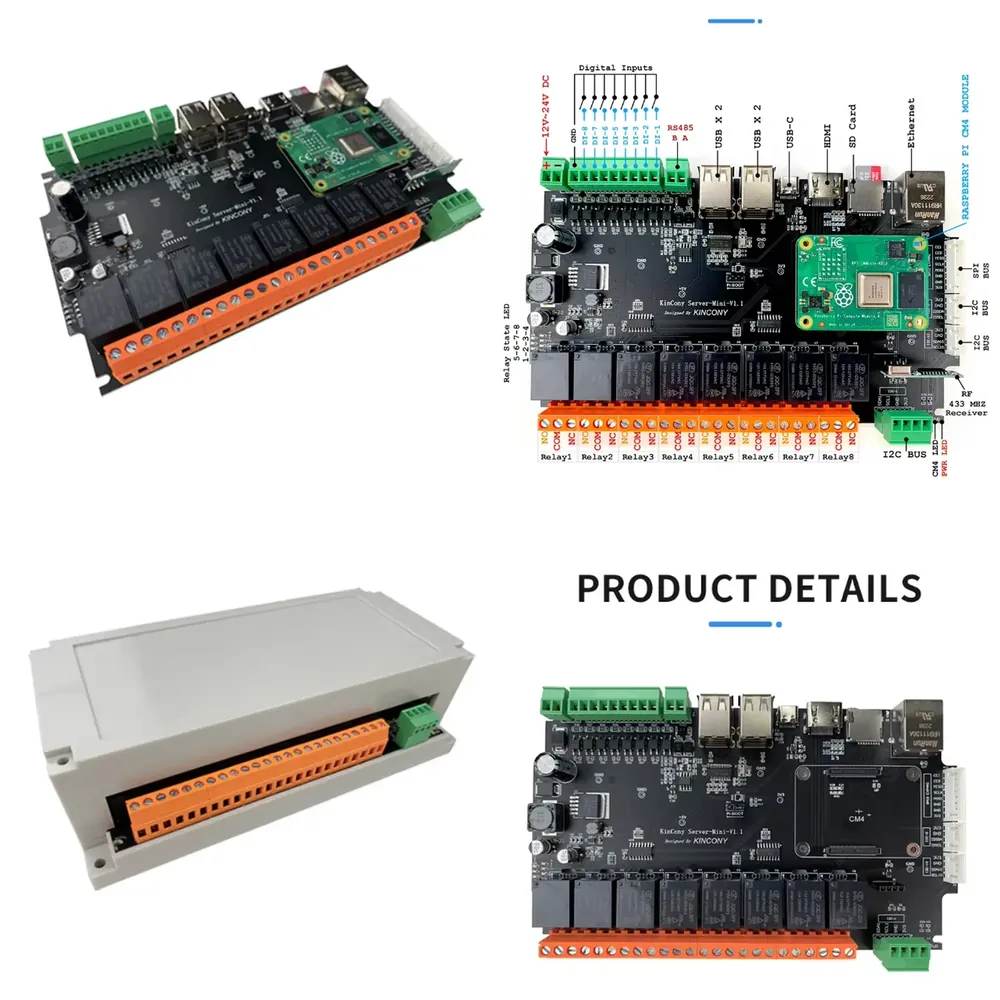 KinCony Raspberry Pi - Server  - Home Automation Raspberry Pi incelemesi ve fiyatı