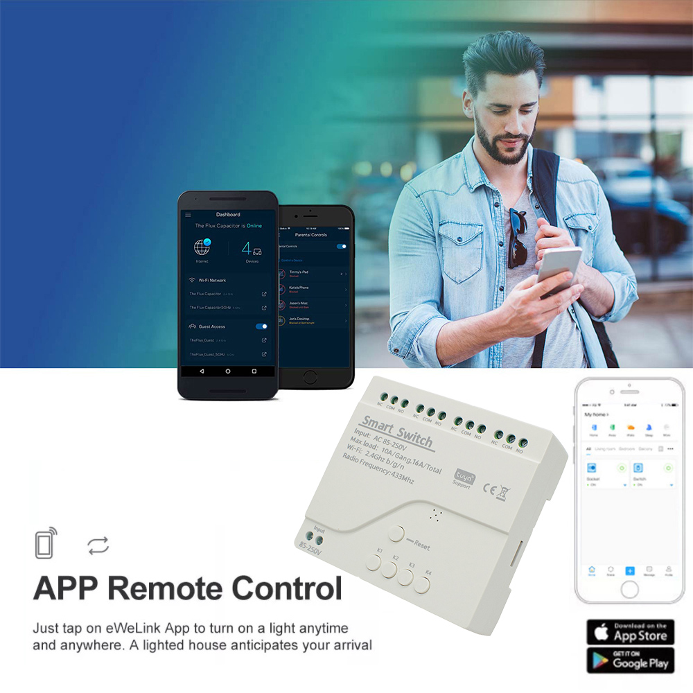 Wifi Smart Switch Home Automat - Home Automation Technology incelemesi ve fiyatı