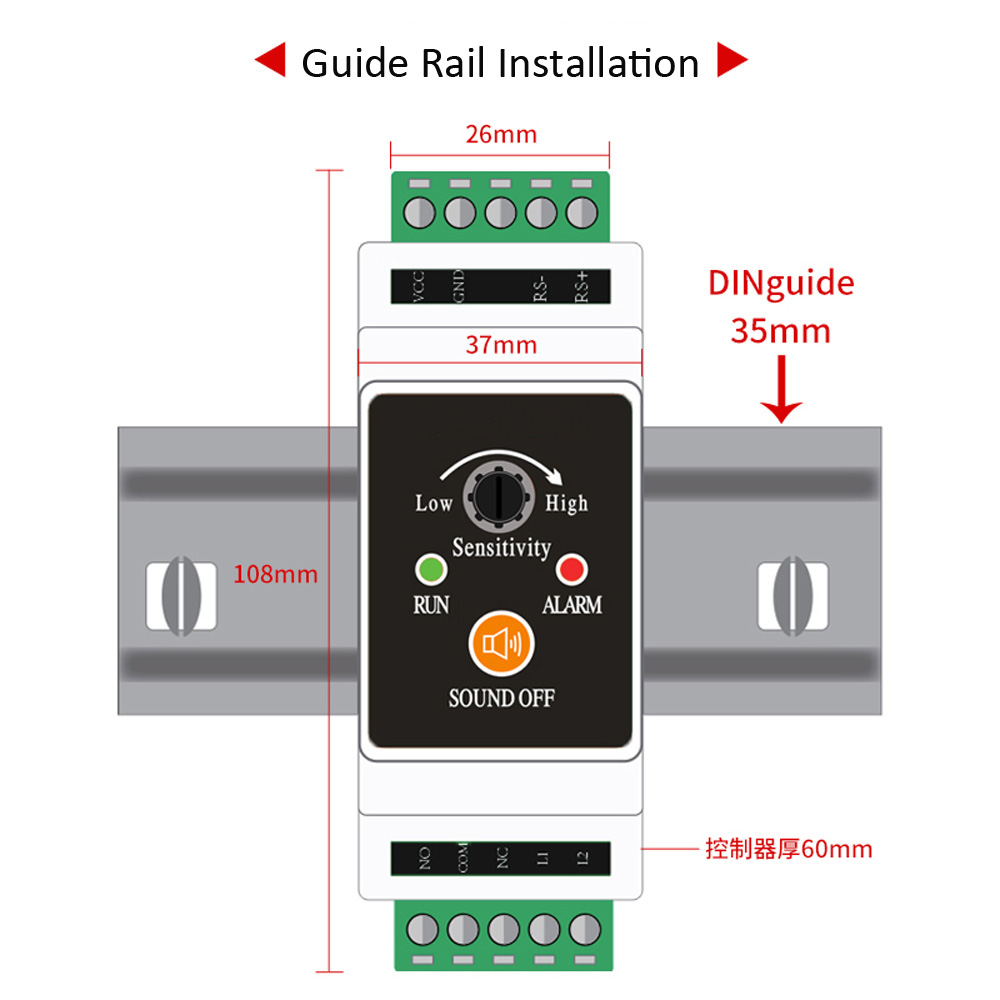1Set Wire Water Leakage Detect - Water Leak Detector Wired incelemesi ve fiyatı