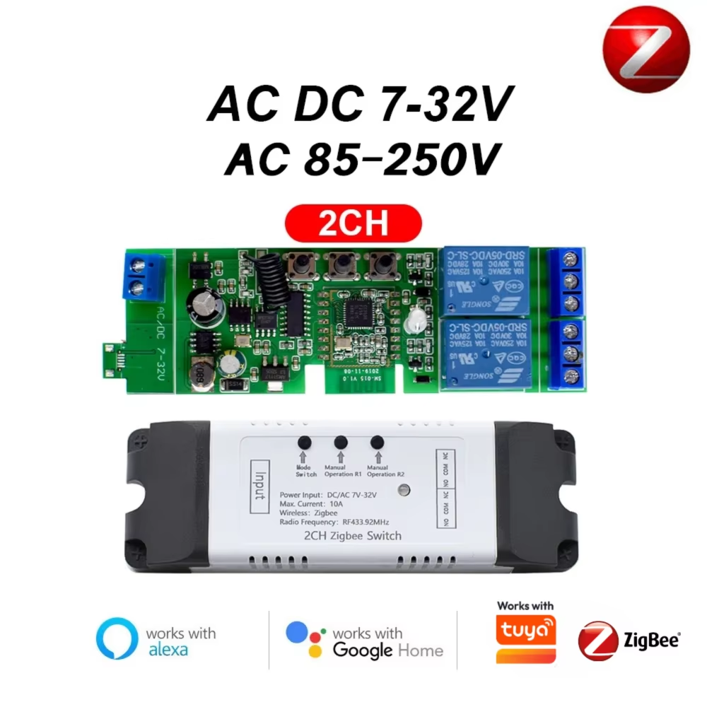 1CH 2CH 4CH 7V 12V 24V 220V Zi - Home Automation Diy incelemesi ve fiyatı