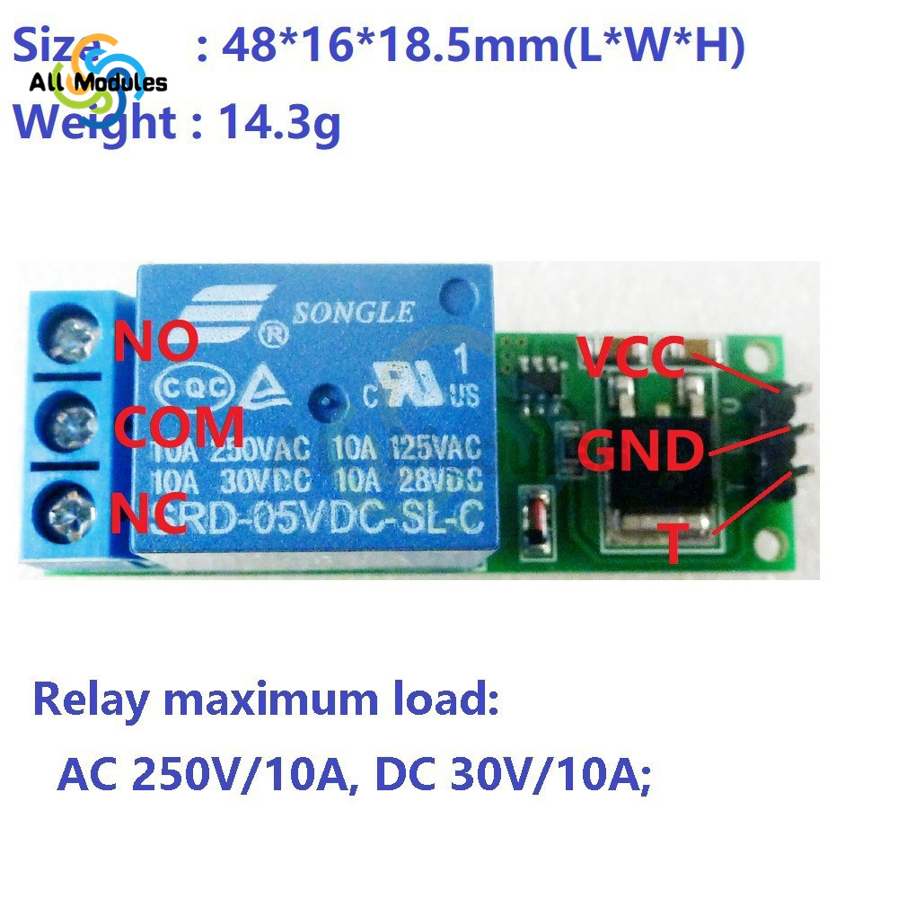 6-24V 1 Channel Relay Module F - Shelly Relay Module incelemesi ve fiyatı