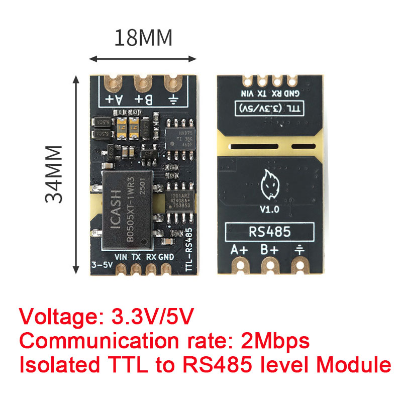 5Pcs/1pc Isolated TTL to RS485 - Shelly Relay Module incelemesi ve fiyatı