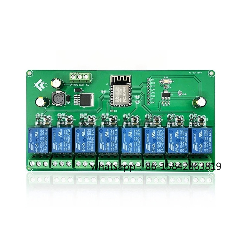 2/4/8 Channel ESP8266 Wireless - Relay 8 Channel Board incelemesi ve fiyatı