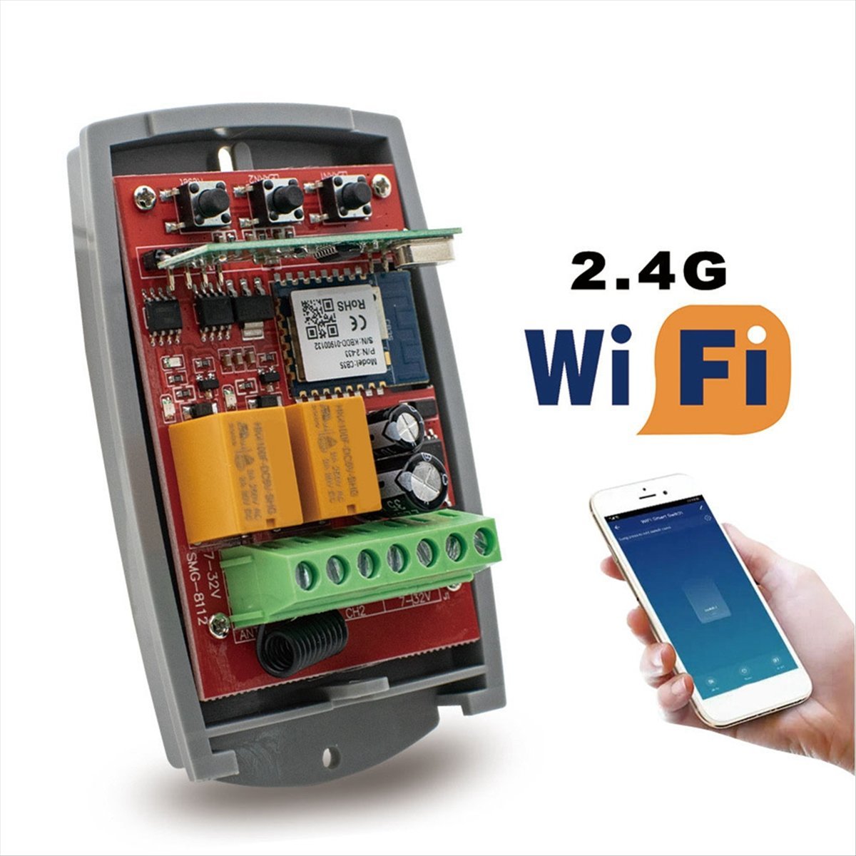 NEW Wifi Smart Gate Remote Con - 433Mhz Receiver Module incelemesi ve fiyatı