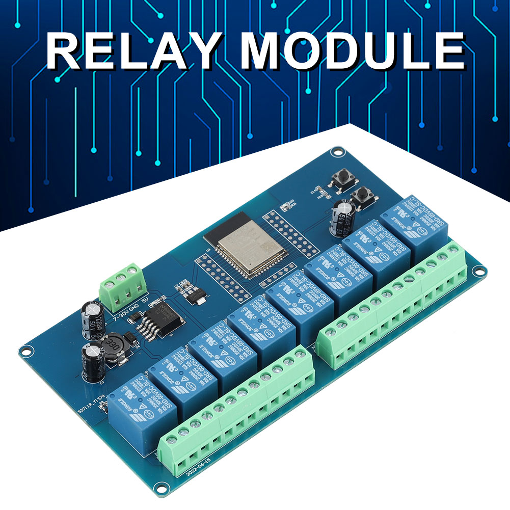 ESP32 WIFI Bluetooth-compatibl - Relay 8 Channel Board incelemesi ve fiyatı
