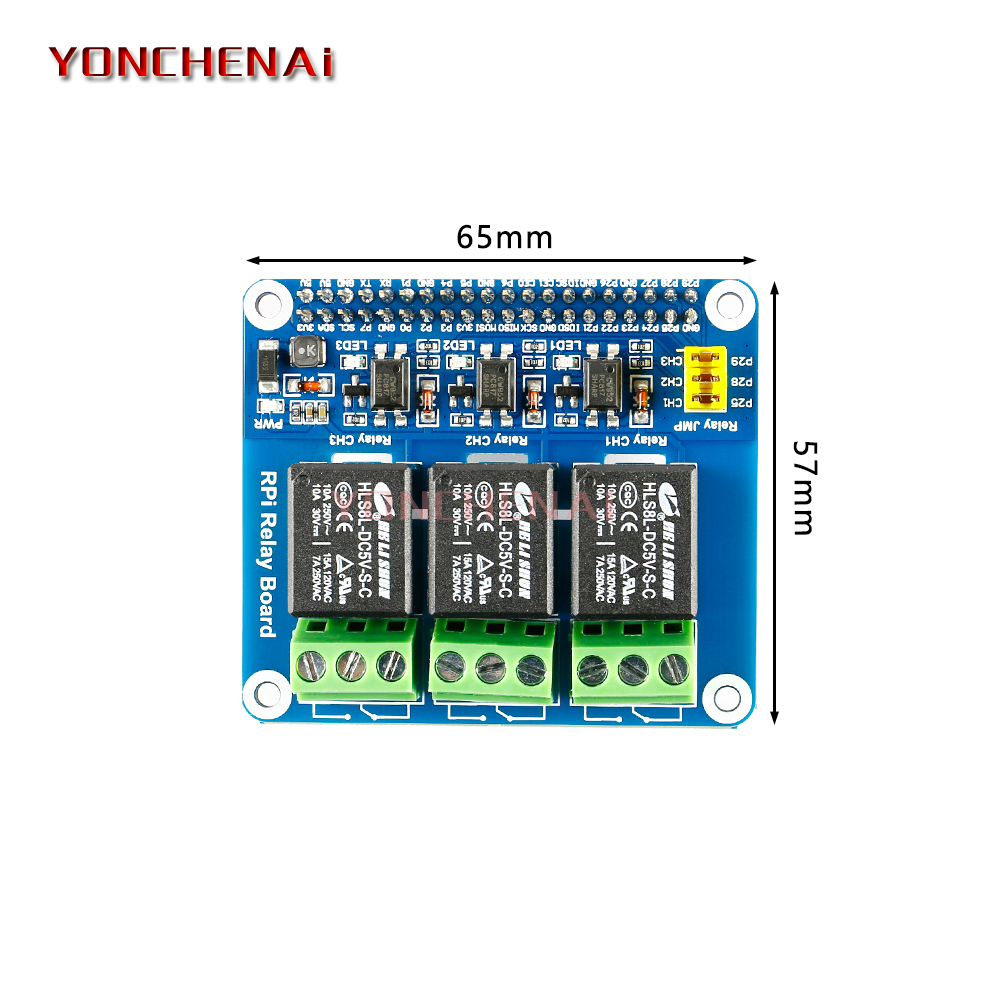 3 Channel Relay Expansion Boar - Home Automation Raspberry Pi incelemesi ve fiyatı