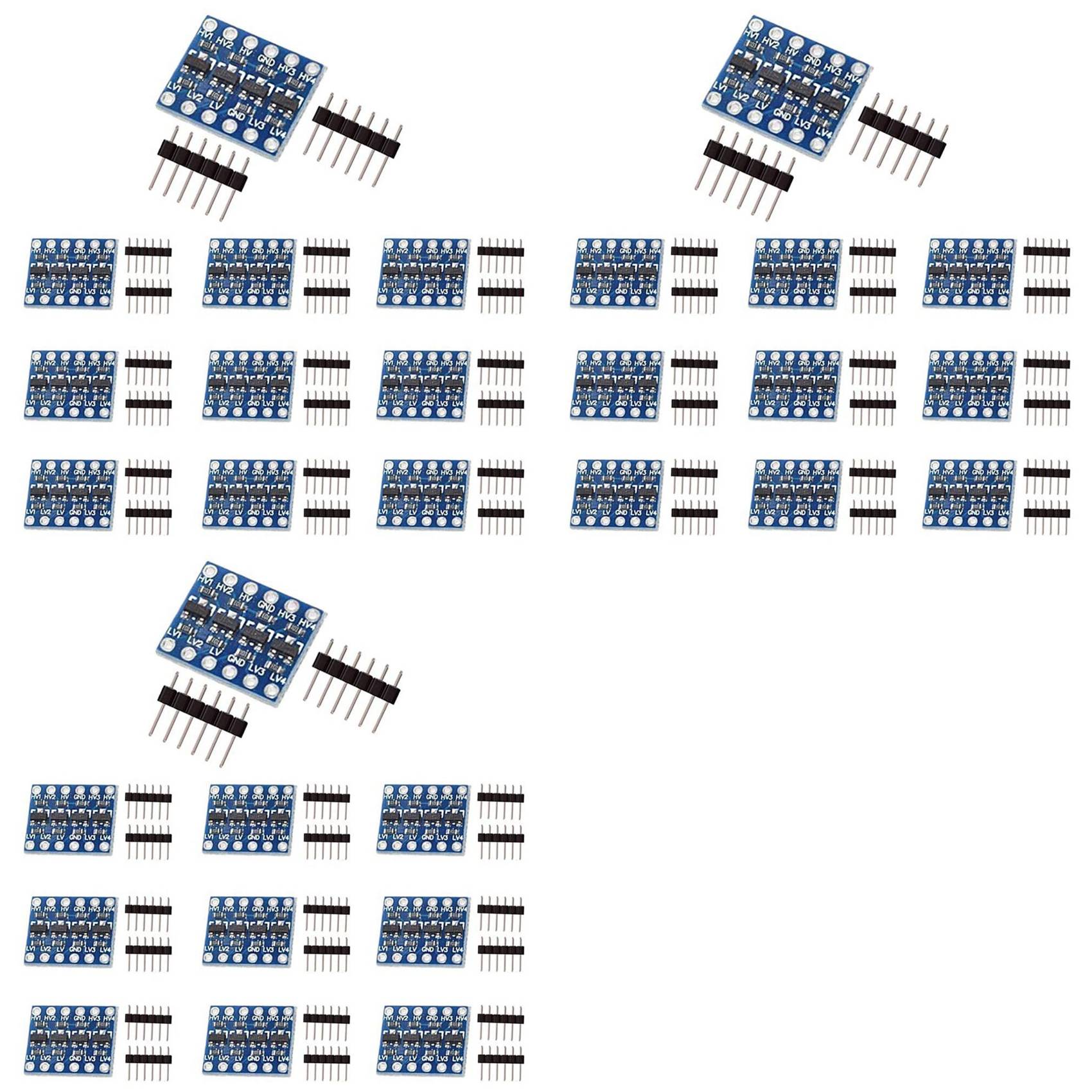 JABS-30Pcs 4 Channel IIC I2C L - Level Shifter 3.3V incelemesi ve fiyatı