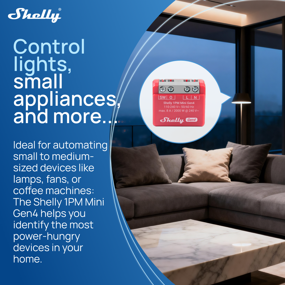 Shelly 1PM Mini Gen4 Zigbee Sm - Shelly Relay Module incelemesi ve fiyatı