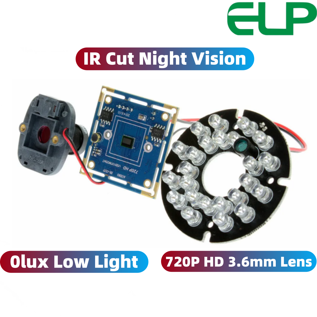 ELP 720P HD IR USB Camera with - Home Automation Raspberry Pi incelemesi ve fiyatı