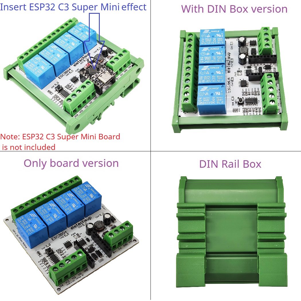 DC 9V 12V 24V 4AI-4DO 0-10V An - Home Automation Raspberry Pi incelemesi ve fiyatı