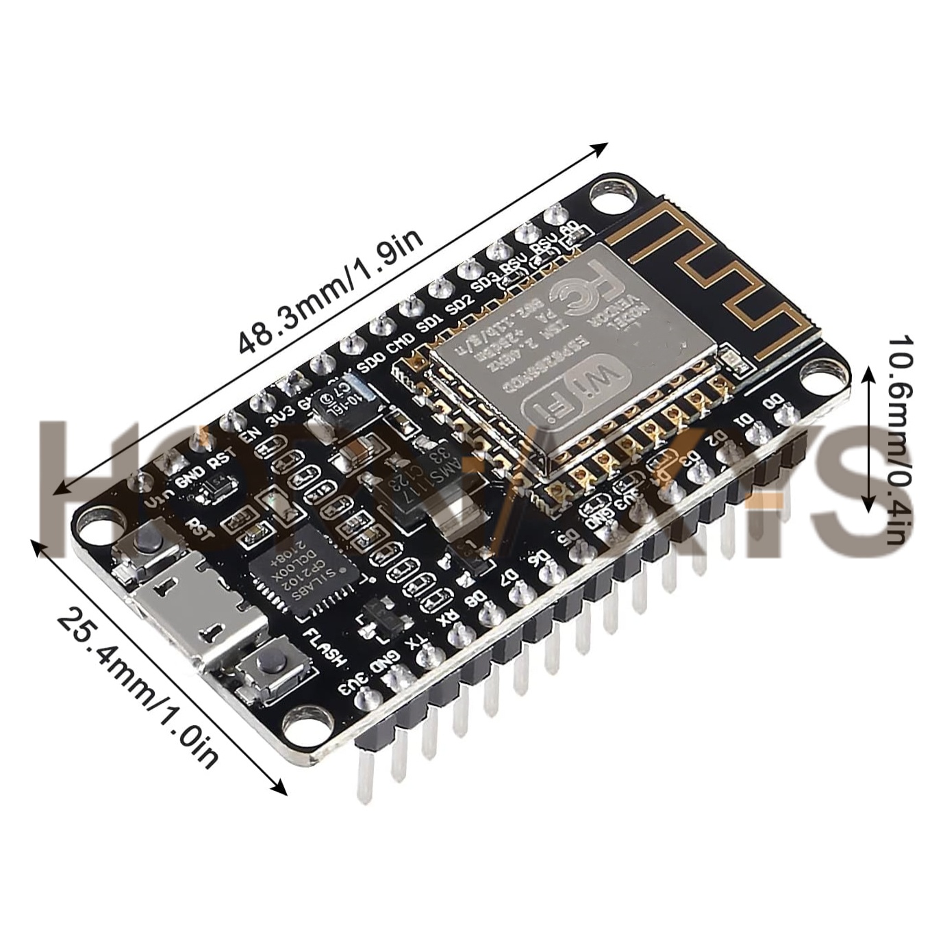 1-10PCS/Wireless Module CP2102 - Esp8266 Nodemcu Board incelemesi ve fiyatı