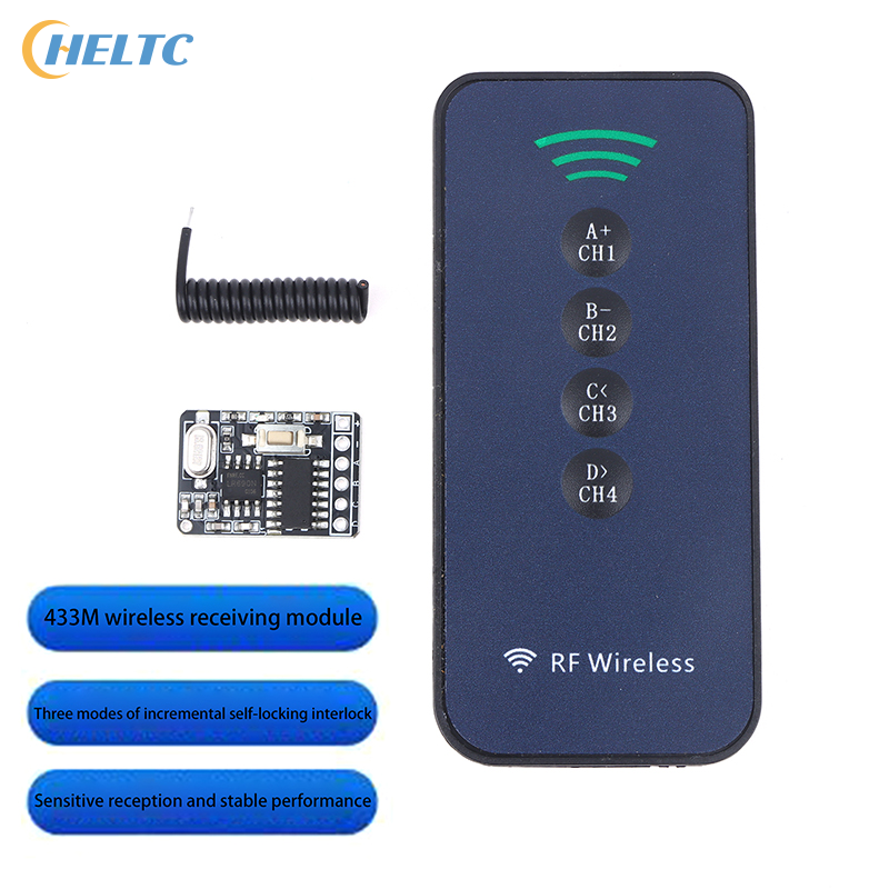 DC3-5V 433Mhz Wireless Remote  - 433Mhz Receiver Module incelemesi ve fiyatı