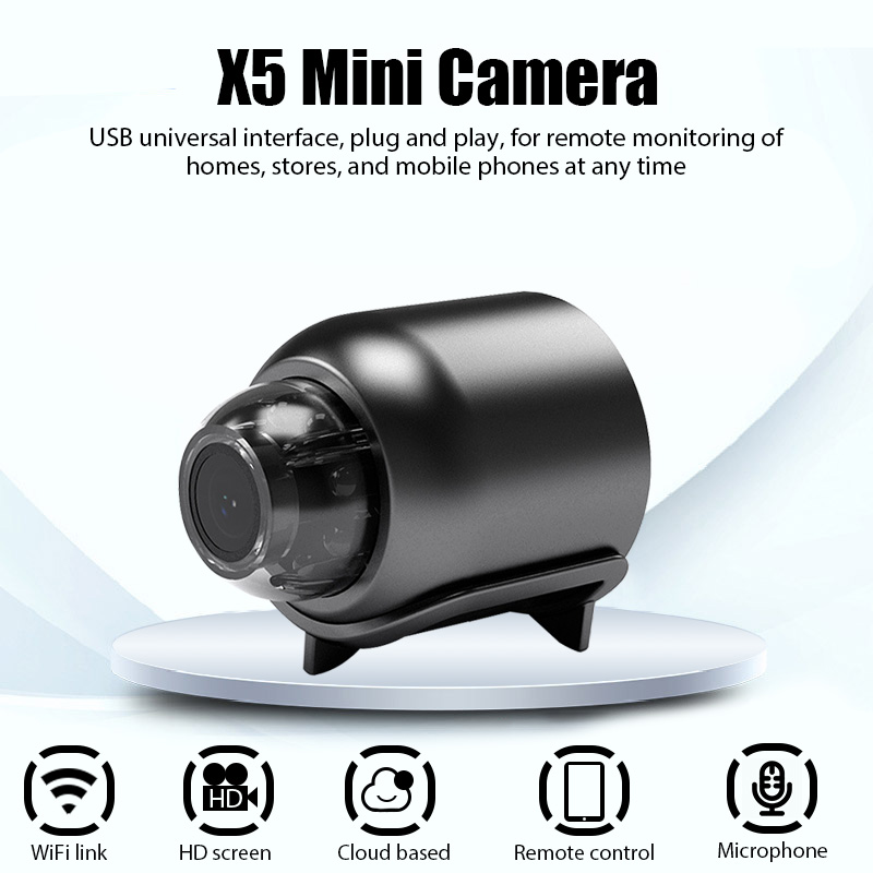 X5 Mini Camera HD 1080P Intell - Home Assistant Sd incelemesi ve fiyatı
