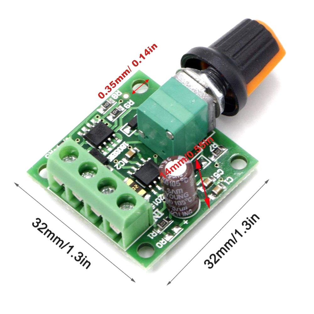 DC 1.8V 3V 5V 6V 12V 2A PWM Mo - Level Shifter 3.3V incelemesi ve fiyatı
