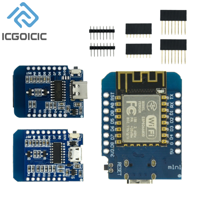 D1 Mini-Mini NodeMcu 4M Bytes  - Esp8266 Nodemcu Board incelemesi ve fiyatı