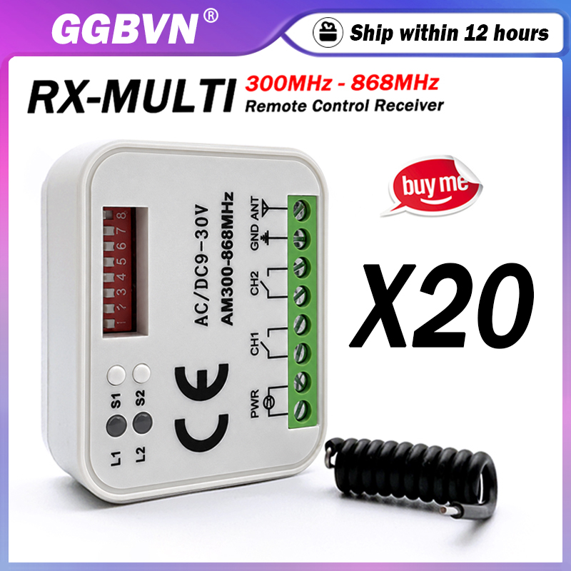 1-20pcs New Universal RX MULTI - 433Mhz Receiver Module incelemesi ve fiyatı