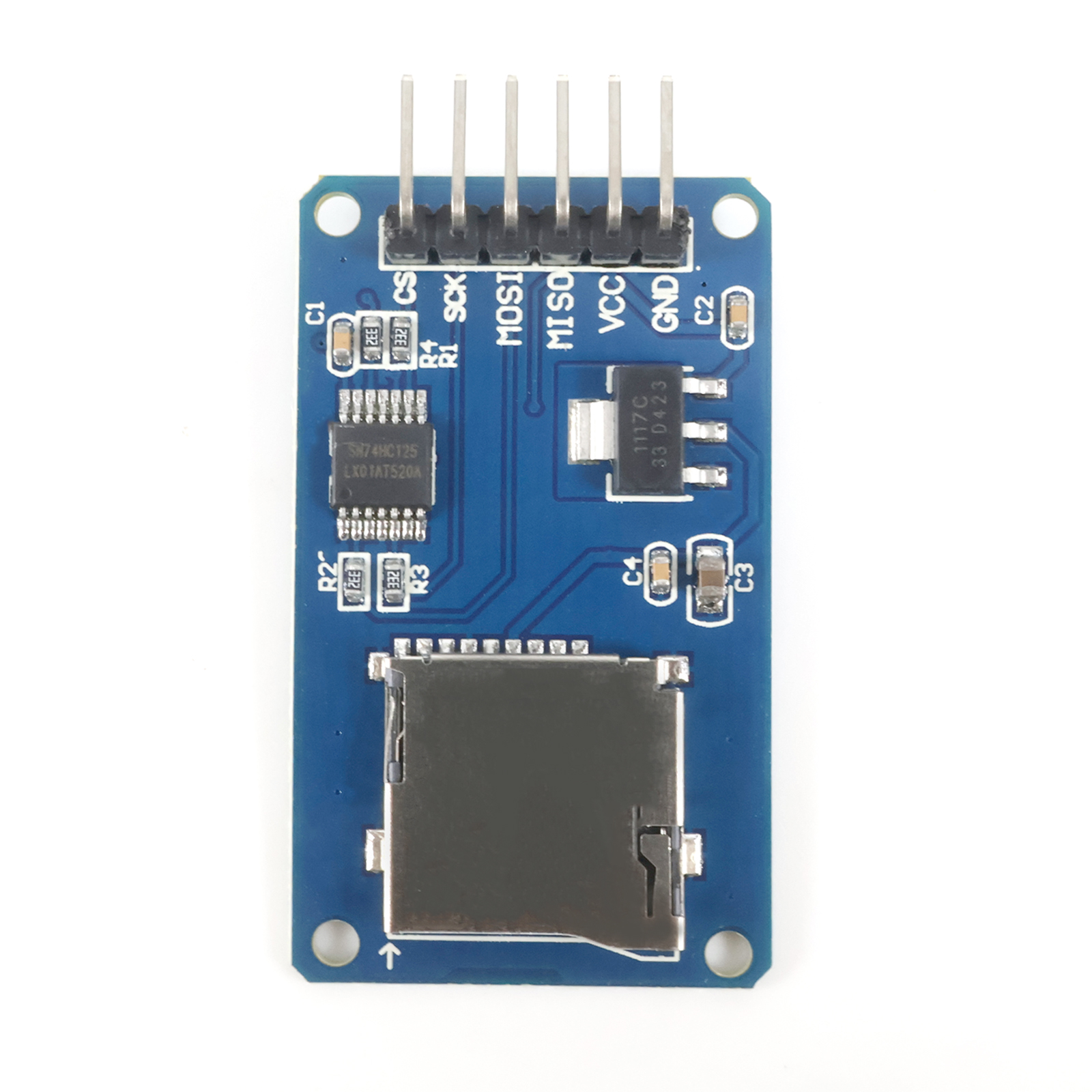 SD Card Reader Module Micro TF - Level Shifter 3.3V incelemesi ve fiyatı