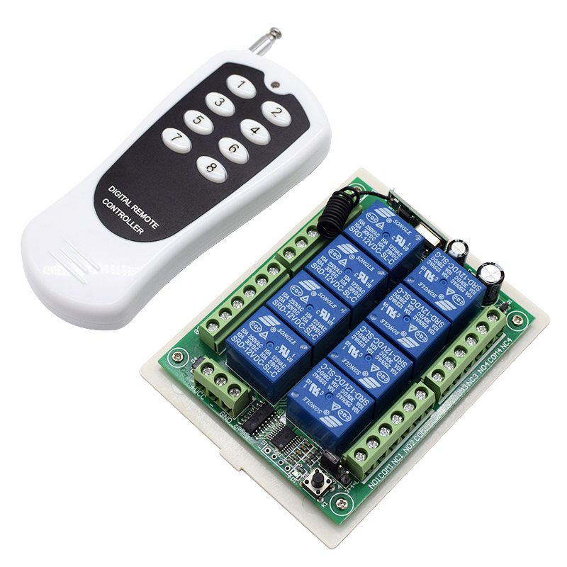 8 Channel Relay Module Remote  - Shelly Relay Module incelemesi ve fiyatı