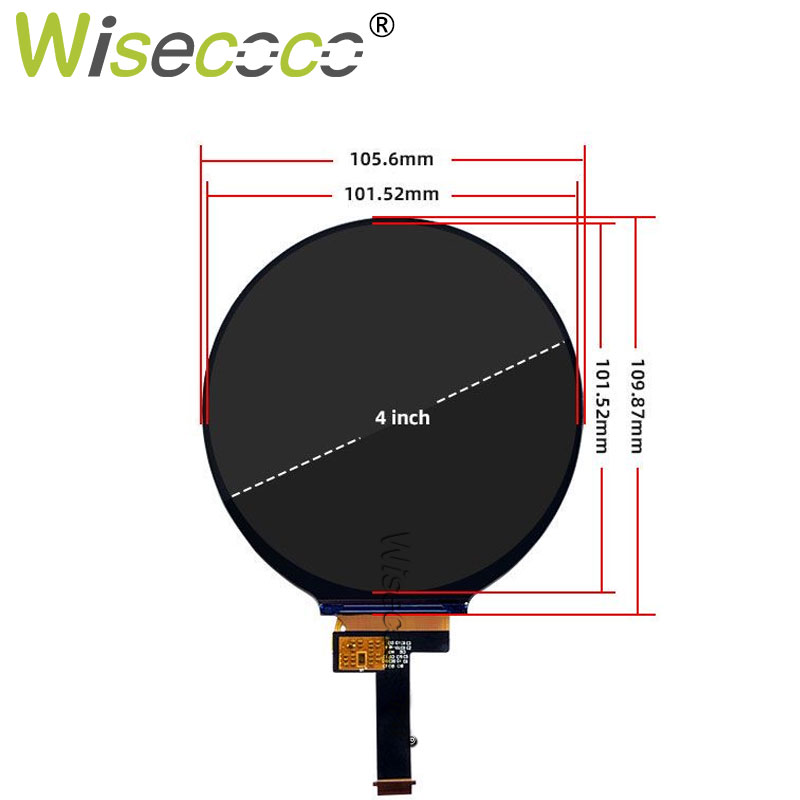4 Inch 720x720 Circular Screen - Home Automation Raspberry Pi incelemesi ve fiyatı