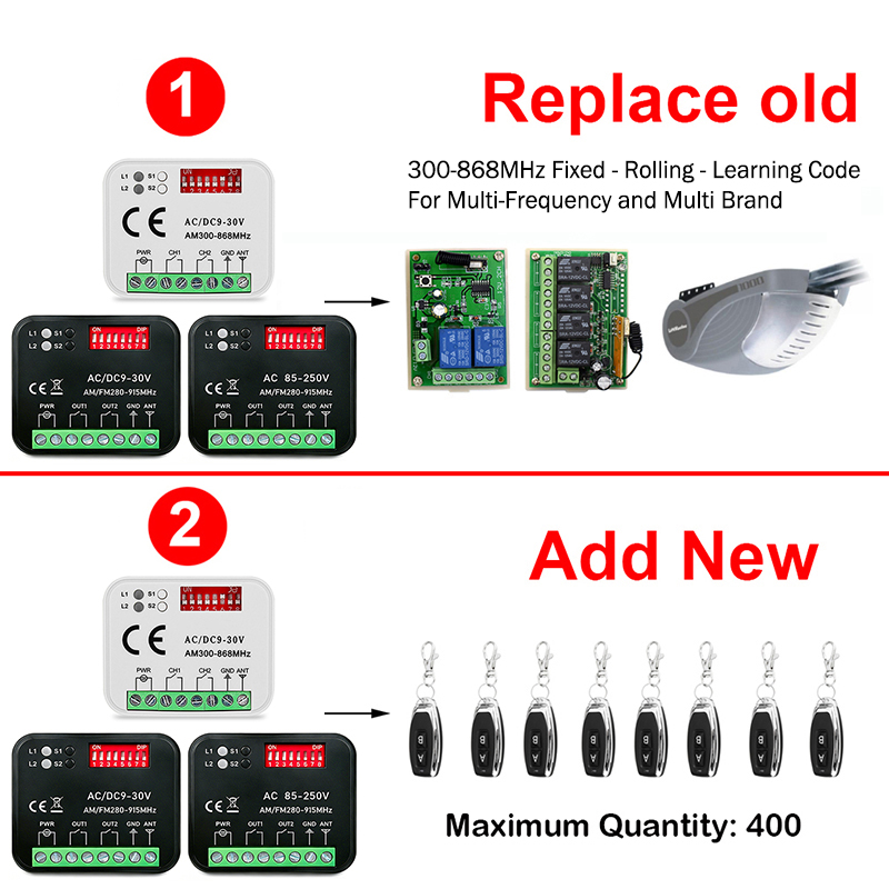Works With Tuya Wifi 300-868MH - 433Mhz Receiver Module incelemesi ve fiyatı